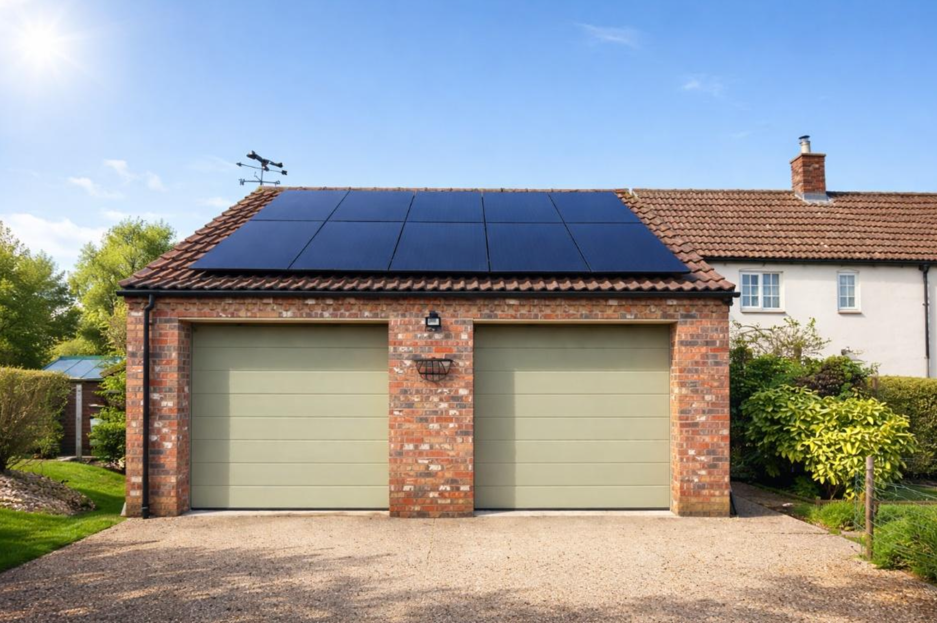 Ewerby Garage Roof