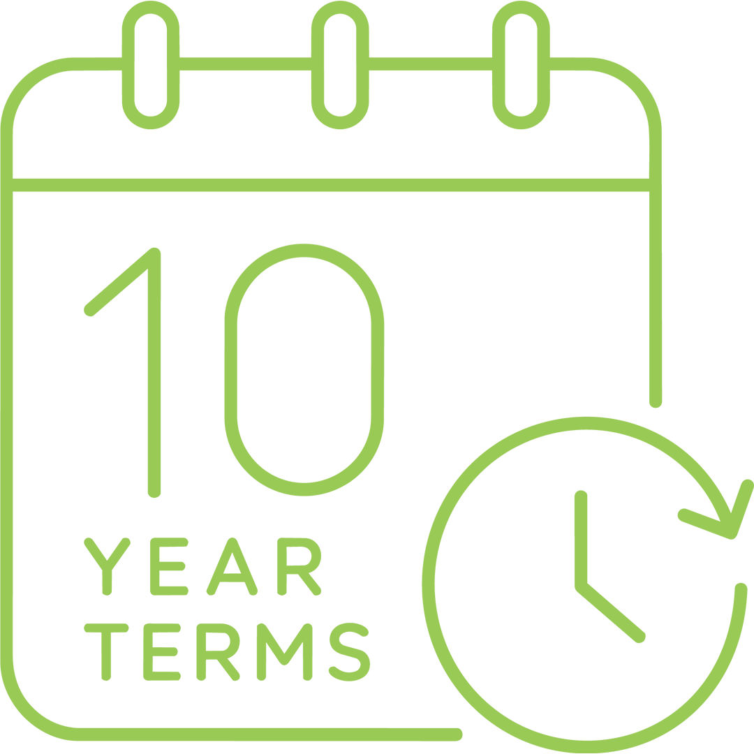 10 year terms